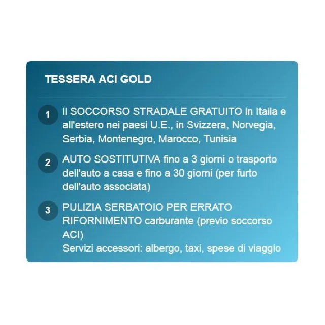 TESSERAMENTO ACI